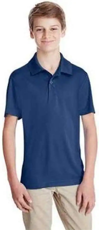 Team 365 Tt51y Youth Zone Performance Polo Sport Dark Navy