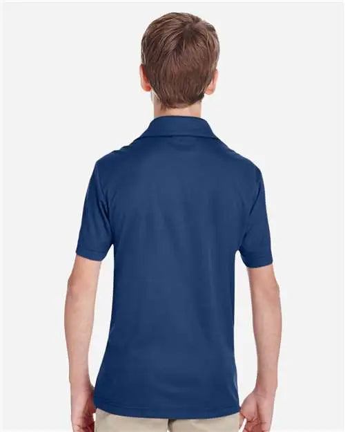 Team 365 Tt51y Youth Zone Performance Polo - Sport Dark Navy