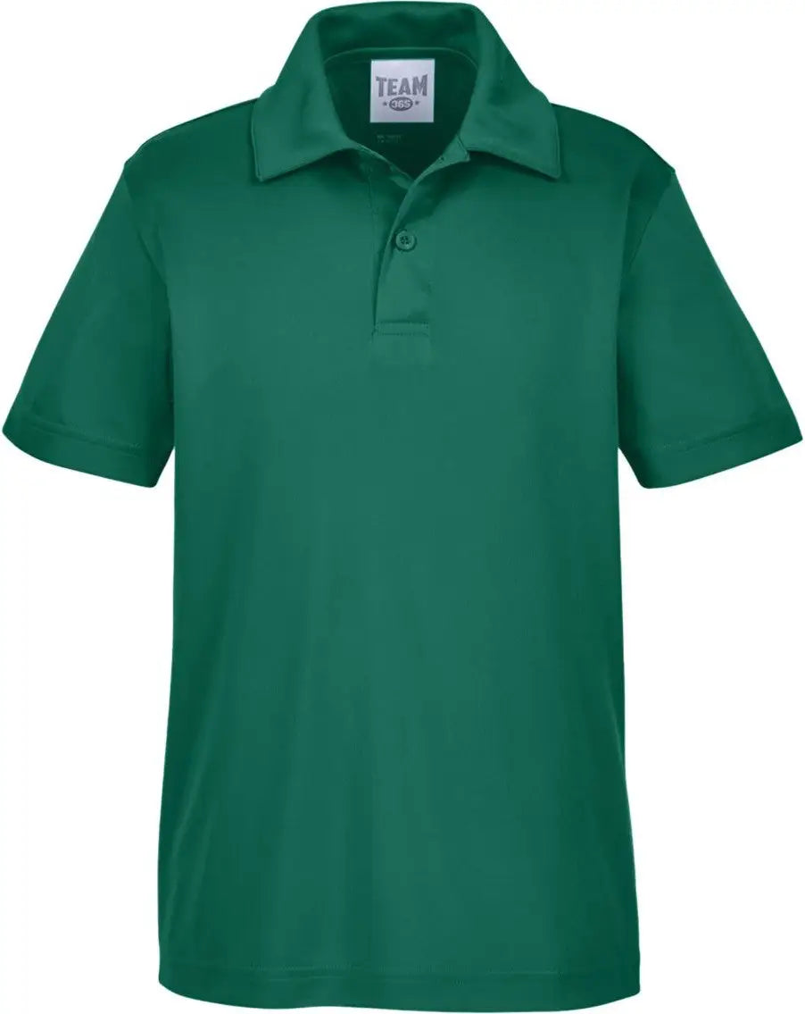 Team 365 Tt51y Youth Zone Performance Polo - Sport Forest