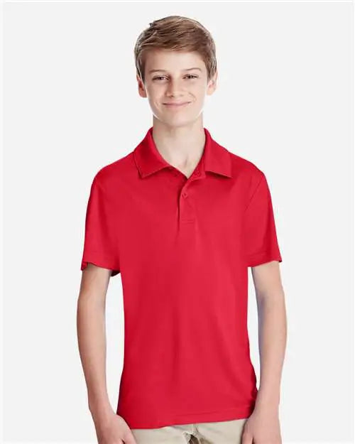 Team 365 Tt51y Youth Zone Performance Polo - Sport Red - s