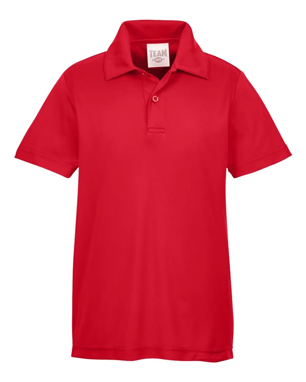 Team 365 Tt51y Youth Zone Performance Polo - Sport Red - s