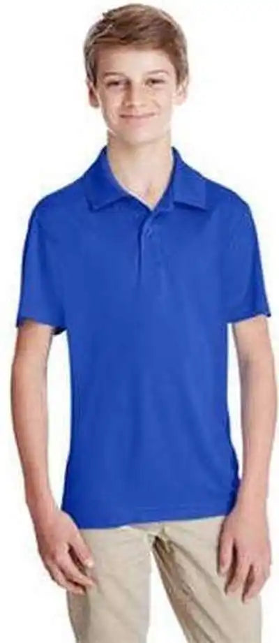 Team 365 Tt51y Youth Zone Performance Polo Sport Royal