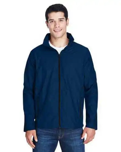 Team 365 Tt70 Adult Conquest Jacket with Mesh Lining - Sport Dark Navy