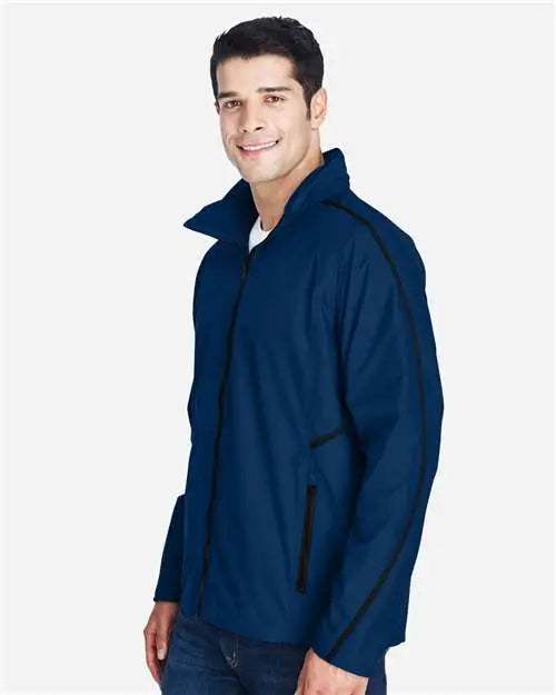 Team 365 Tt70 Unisex Conquest Jacket with Mesh Lining - Sport Dark Navy