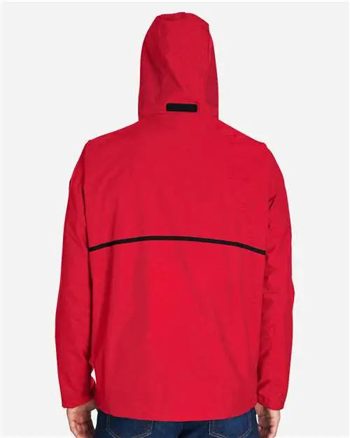 Team 365 Tt70 Unisex Conquest Jacket with Mesh Lining - Sport Red