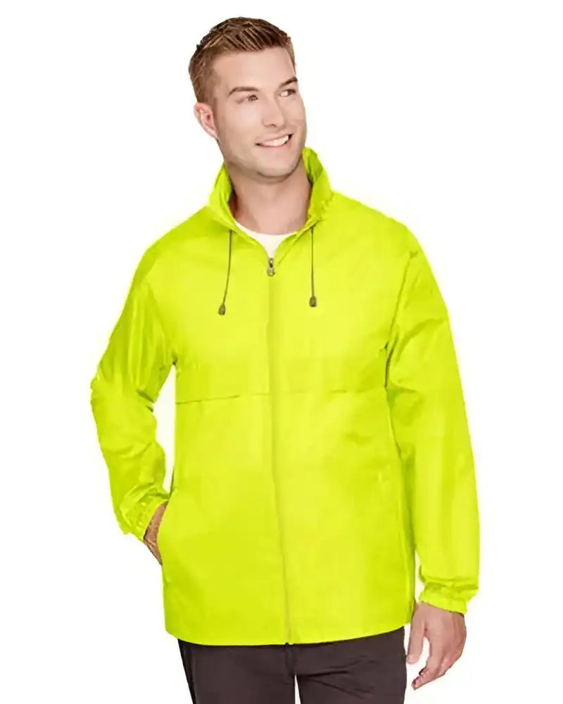 Team 365 Tt73 Adult Zone Protect Lightweight Jacket - Safety Yellow