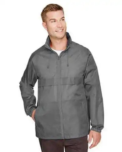 Team 365 Tt73 Adult Zone Protect Lightweight Jacket Sport Graphite