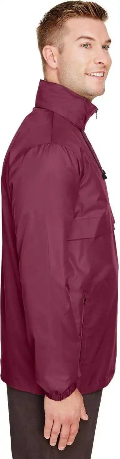 Team 365 Tt73 Adult Zone Protect Lightweight Jacket - Sport Maroon