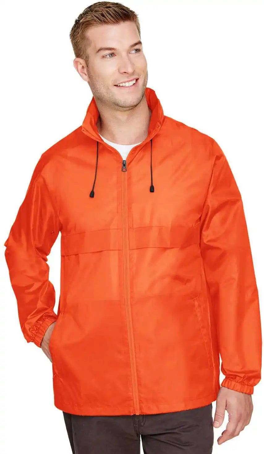 Team 365 Tt73 Adult Zone Protect Lightweight Jacket - Sport Orange