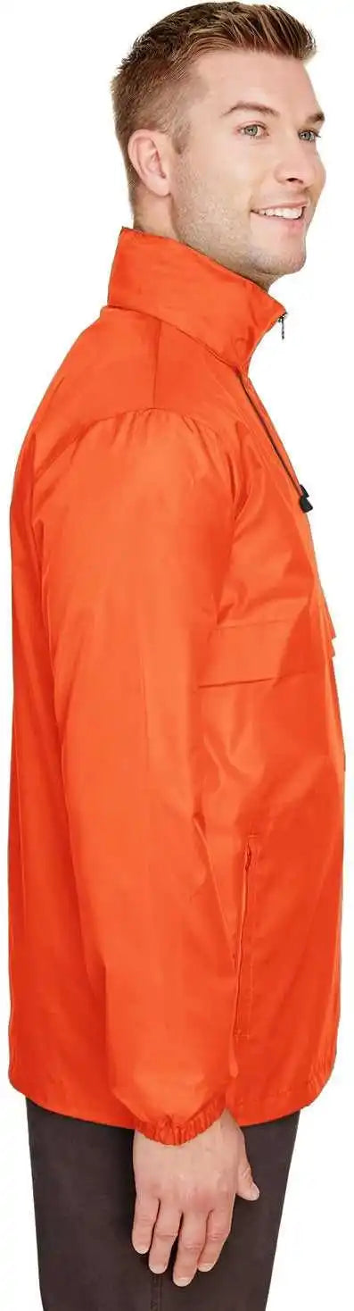 Team 365 Tt73 Adult Zone Protect Lightweight Jacket - Sport Orange