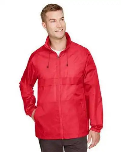 Team 365 Tt73 Adult Zone Protect Lightweight Jacket Sport Red