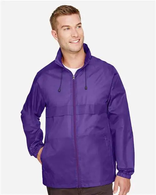 Team 365 Tt73 Unisex Zone Protect Lightweight Jacket - Sport Purple