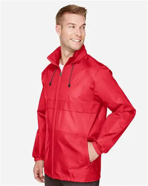 Team 365 Tt73 Unisex Zone Protect Lightweight Jacket - Sport Red