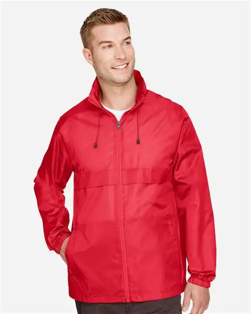 Team 365 Tt73 Unisex Zone Protect Lightweight Jacket - Sport Red
