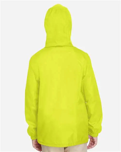 Team 365 Tt73y Youth Zone Protect Lightweight Jacket - Safety Yellow