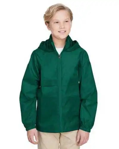 Team 365 Tt73y Youth Zone Protect Lightweight Jacket - Sport Forest