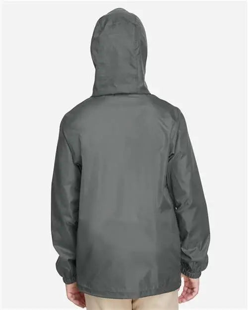 Team 365 Tt73y Youth Zone Protect Lightweight Jacket - Sport Graphite