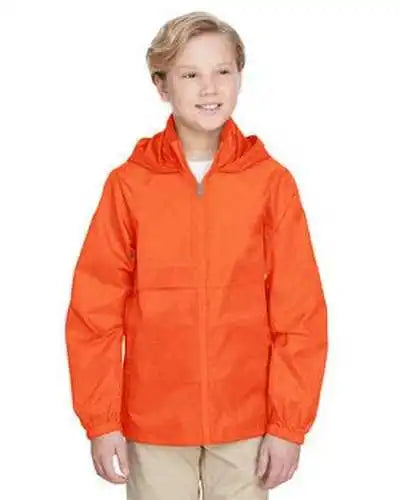 Team 365 Tt73y Youth Zone Protect Lightweight Jacket - Sport Orange