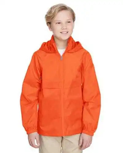 Team 365 Tt73y Youth Zone Protect Lightweight Jacket - Sport Orange