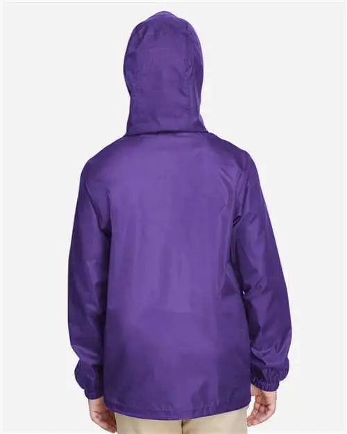 Team 365 Tt73y Youth Zone Protect Lightweight Jacket - Sport Purple