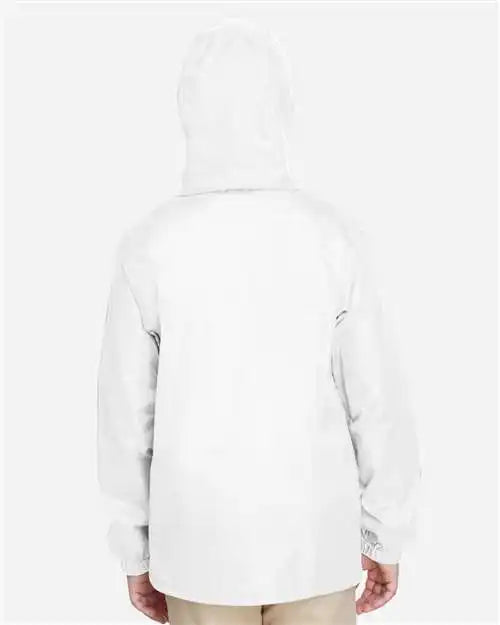 Team 365 Tt73y Youth Zone Protect Lightweight Jacket - White