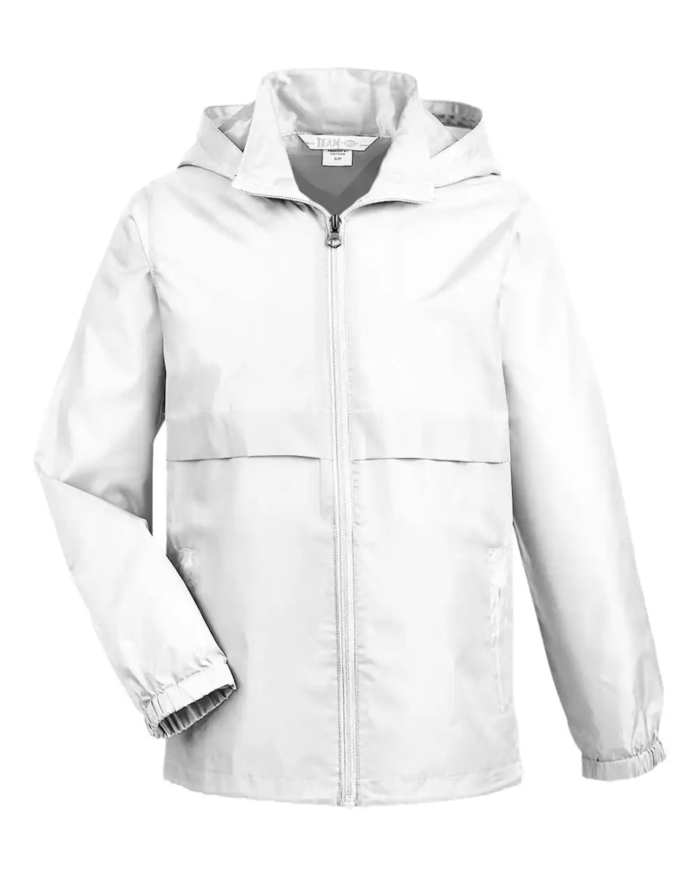 Team 365 Tt73y Youth Zone Protect Lightweight Jacket - White - s