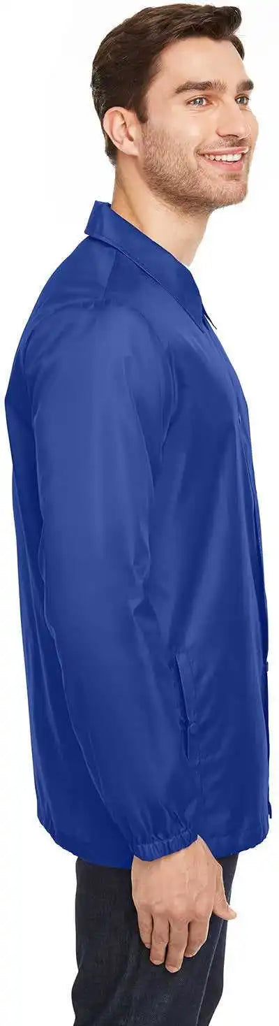 Team 365 Tt75 Adult Zone Protect Coaches Jacket - Sport Royal