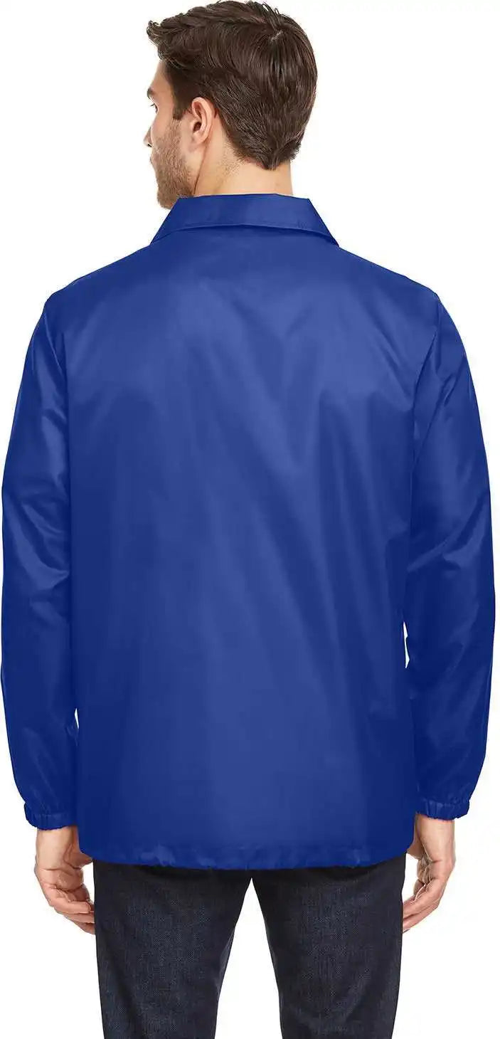 Team 365 Tt75 Adult Zone Protect Coaches Jacket - Sport Royal
