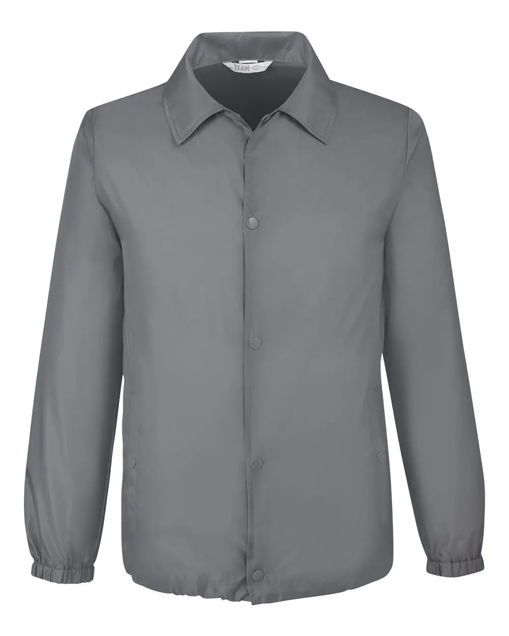 Team 365 Tt75 Unisex Zone Protect Coaches Jacket - Sport Graphite