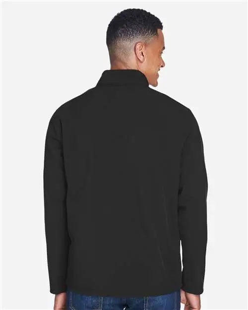 Team 365 Tt80 Men’s Leader Soft Shell Jacket - Black