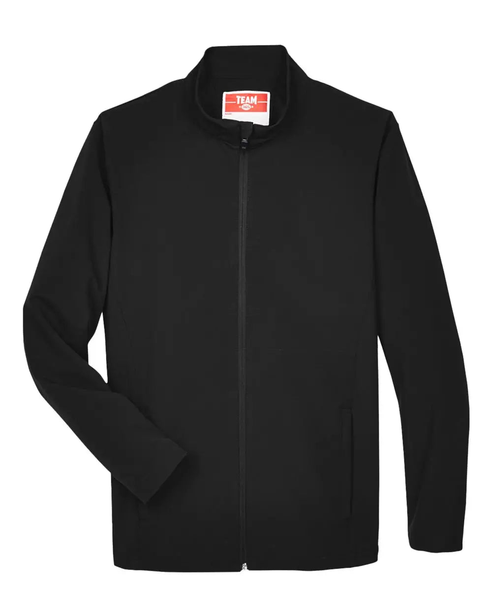 Team 365 Tt80 Men’s Leader Soft Shell Jacket - Black - Xs