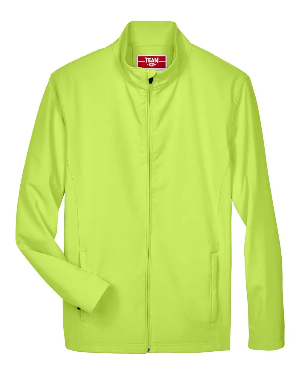 Team 365 Tt80 Men’s Leader Soft Shell Jacket - Safety Yellow