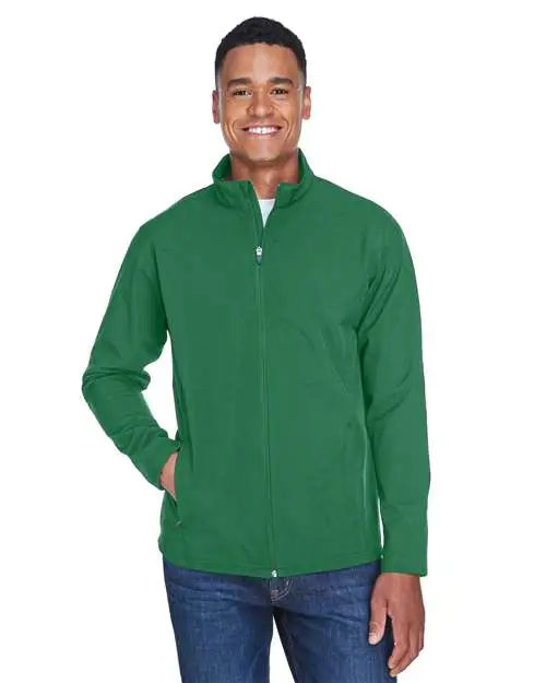 Team 365 Tt80 Men’s Leader Soft Shell Jacket - Sport Dark Green