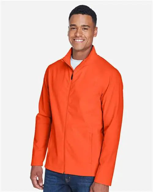 Team 365 Tt80 Men’s Leader Soft Shell Jacket - Sport Orange