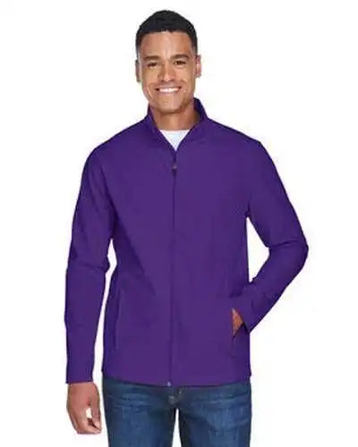 Team 365 Tt80 Men’s Leader Soft Shell Jacket Sport Purple