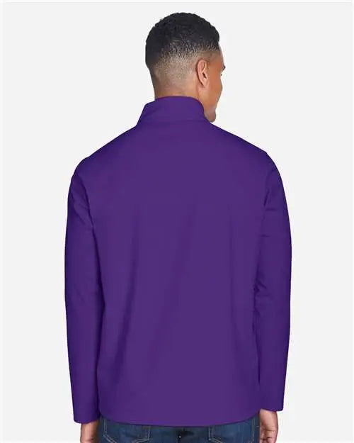 Team 365 Tt80 Men’s Leader Soft Shell Jacket - Sport Purple