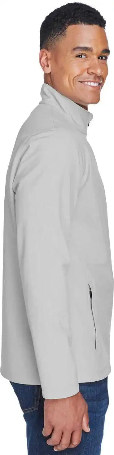 Team 365 Tt80 Men’s Leader Soft Shell Jacket - Sport Silver