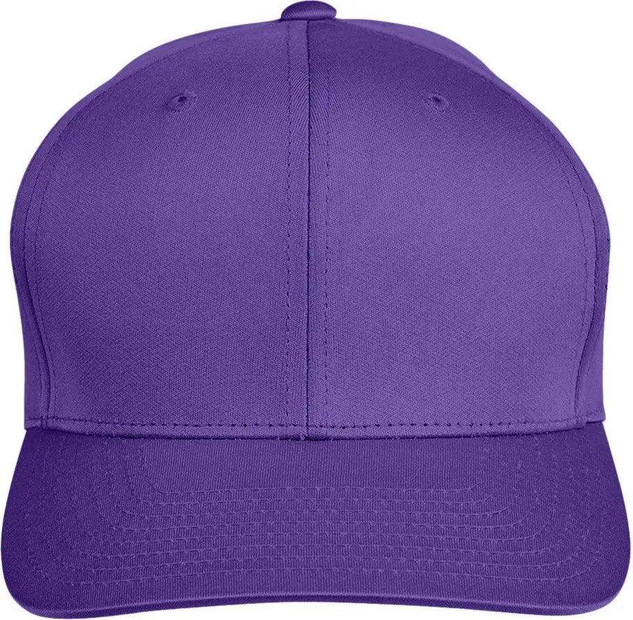 Team 365 Tt801y Yupoong® Youth Zone Performance Cap - Sport Purple - one Size Fits Most