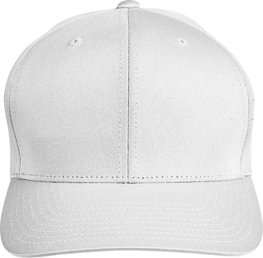 Team 365 Tt801y Yupoong Youth Zone Performance Cap - White