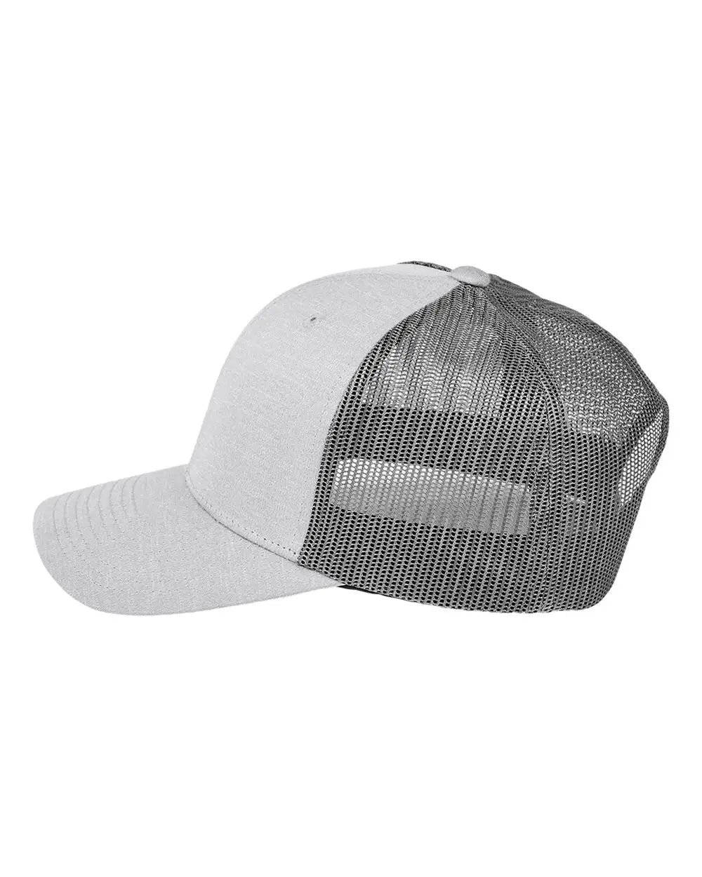 Team 365 Tt802y Youth Zone Sonic Heather Trucker Cap - Athletic Sport Graphite - Ath Hth / one Size Fits Most