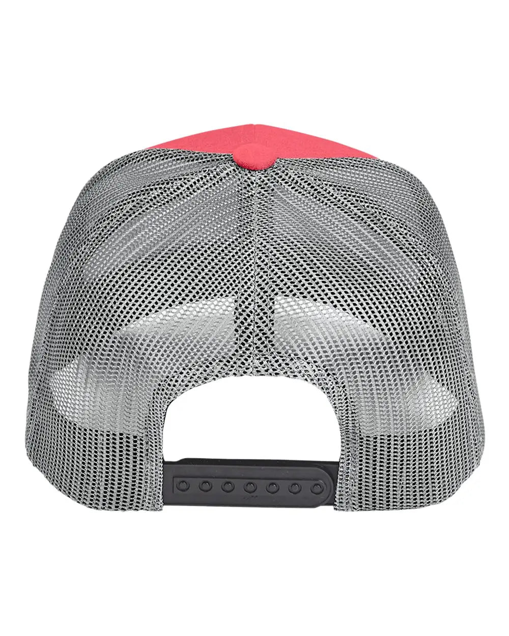 Team 365 Tt802y Youth Zone Sonic Heather Trucker Cap - Sport Red Graphite - Sp Red Ht / one Size Fits Most