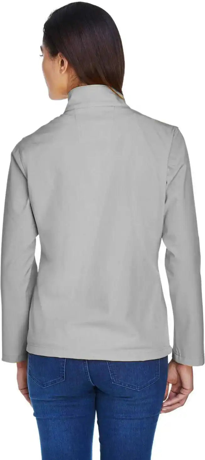 Team 365 Tt80w Ladies’ Leader Soft Shell Jacket Sport Silver