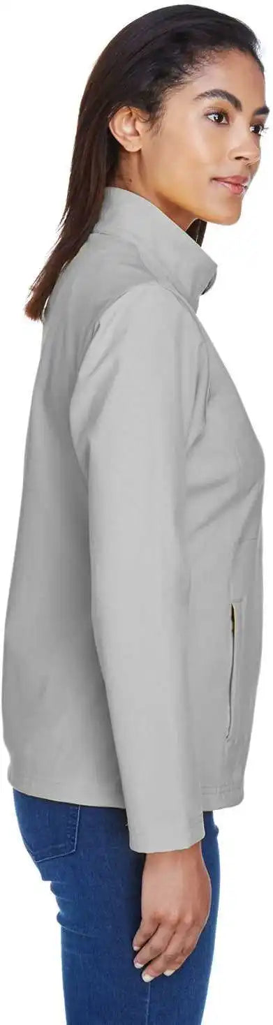 Team 365 Tt80w Ladies’ Leader Soft Shell Jacket Sport Silver