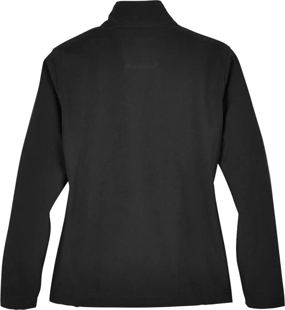 Team 365 Tt80w Women’s Leader Soft Shell Jacket - Black