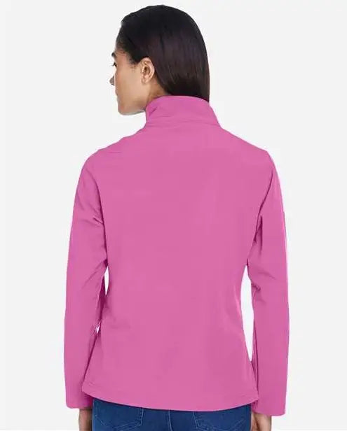 Team 365 Tt80w Women’s Leader Soft Shell Jacket - Sport Charity Pink