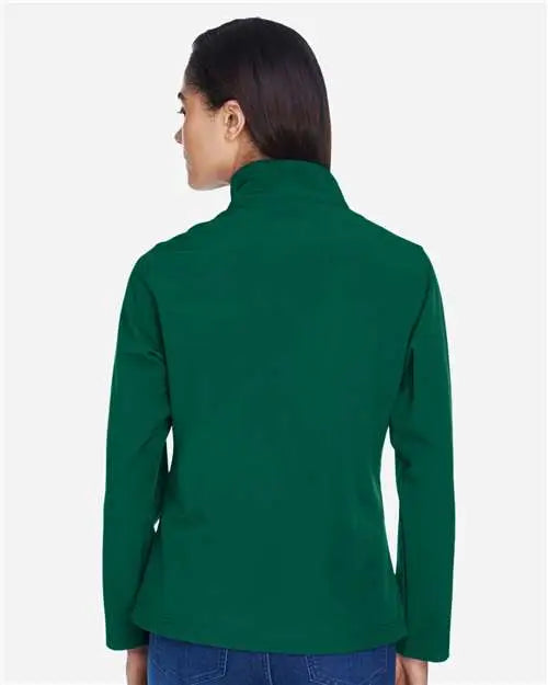 Team 365 Tt80w Women’s Leader Soft Shell Jacket - Sport Forest