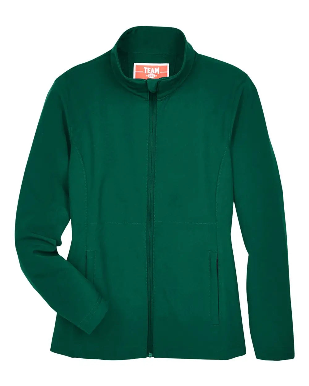 Team 365 Tt80w Women’s Leader Soft Shell Jacket - Sport Forest - Xs