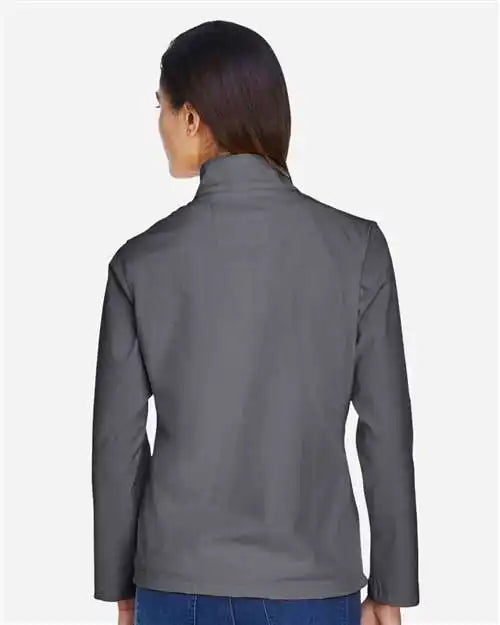 Team 365 Tt80w Women’s Leader Soft Shell Jacket - Sport Graphite