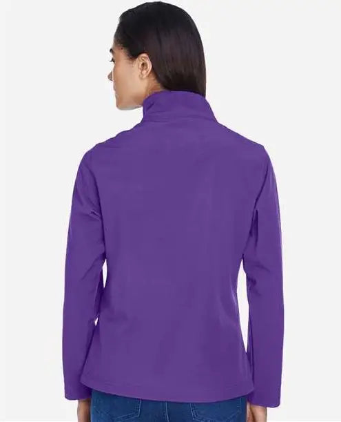 Team 365 Tt80w Women’s Leader Soft Shell Jacket - Sport Purple