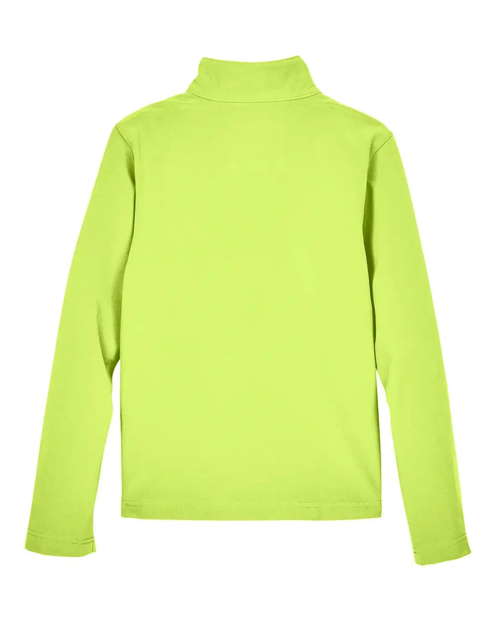 Team 365 Tt80y Youth Leader Soft Shell Jacket - Safety Yellow